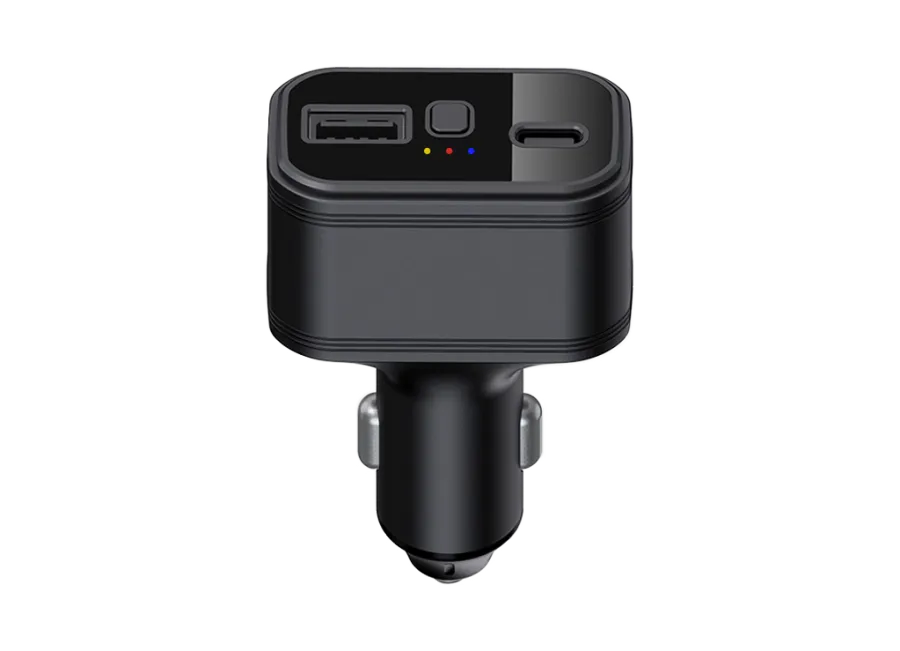 Juneo TK818-G 4G LTE szivargyújtós GPS nyomkövető – Azonnali használat USB töltőfunkcióval