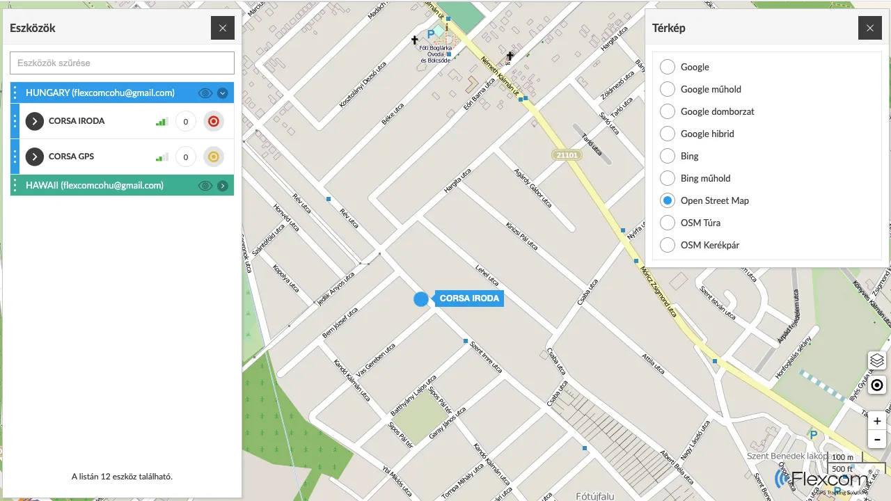 Térkép használata